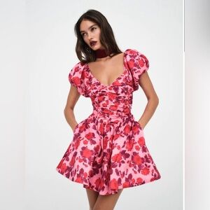 FOR LOVE AND LEMMONS lisa mini dress